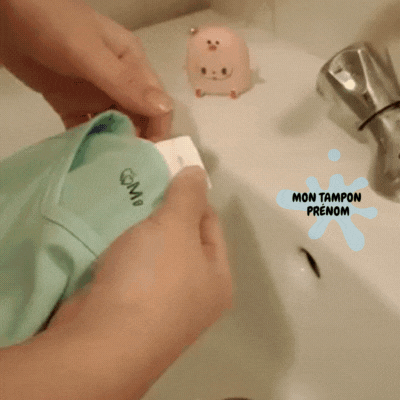 Tampon résistant aux lavages pour affaires enfants