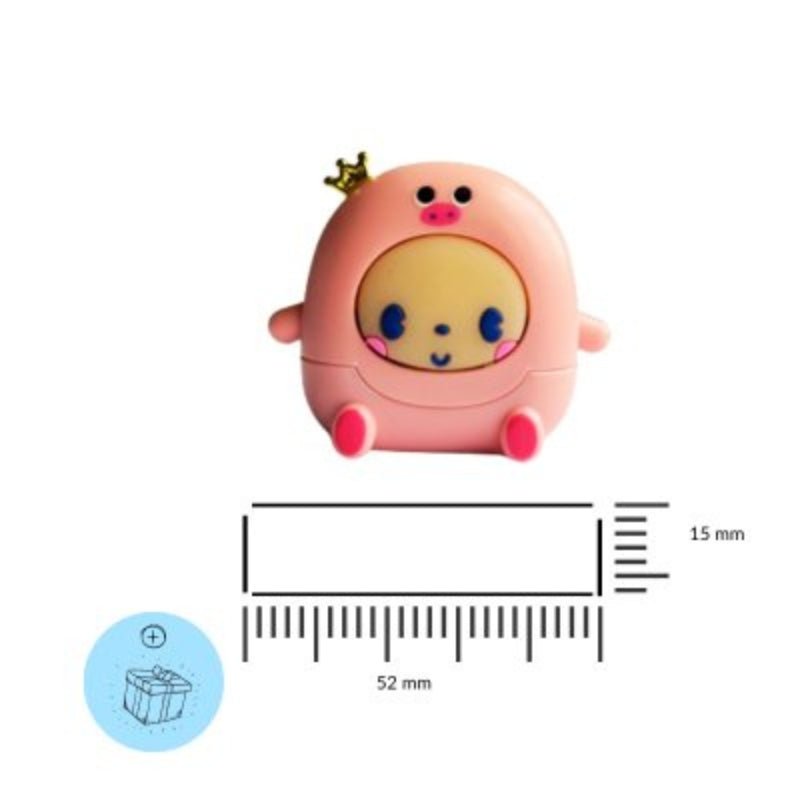 Tampon pour marquer Prénom Personnalisé - Crèche et École 🌸 Petit Cœur Rose - Mon Tampon Prénom