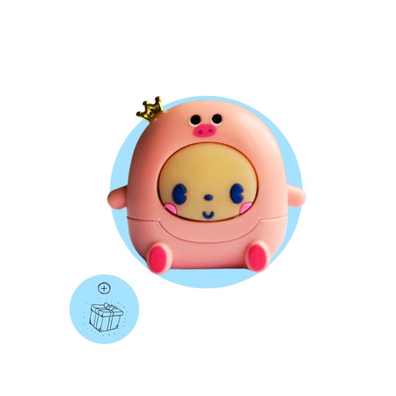 Tampon pour marquer Prénom Personnalisé - Crèche et École 🌸 Petit Cœur Rose - Mon Tampon Prénom