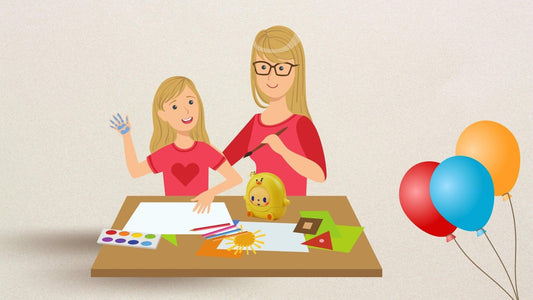Comment organiser un atelier créatif ludique avec vos enfants grâce aux tampons encreurs "Mon Tampon Prénom" - Mon Tampon Prénom