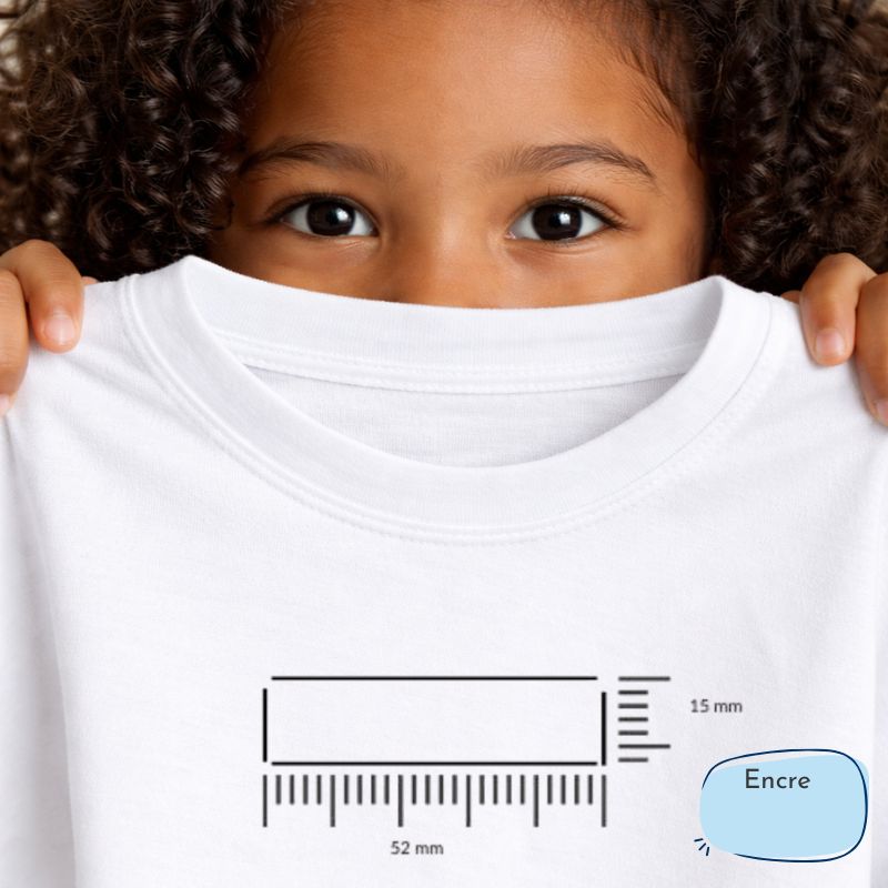 Tampon pour Marquer Textile Personnalisable - Panda Gourmand - Tampons personnalisés ND - Mon Tampon Prénom