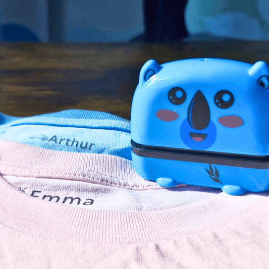 Tampon pour Textile Personnalisable Koala - Design Exclusif - Tampons personnalisés ND - Mon Tampon Prénom