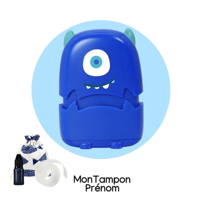 Le kit ultime pour marquer et organiser les affaires de votre enfant - Choisissez votre monstre préféré ! - Mon tampon prénom