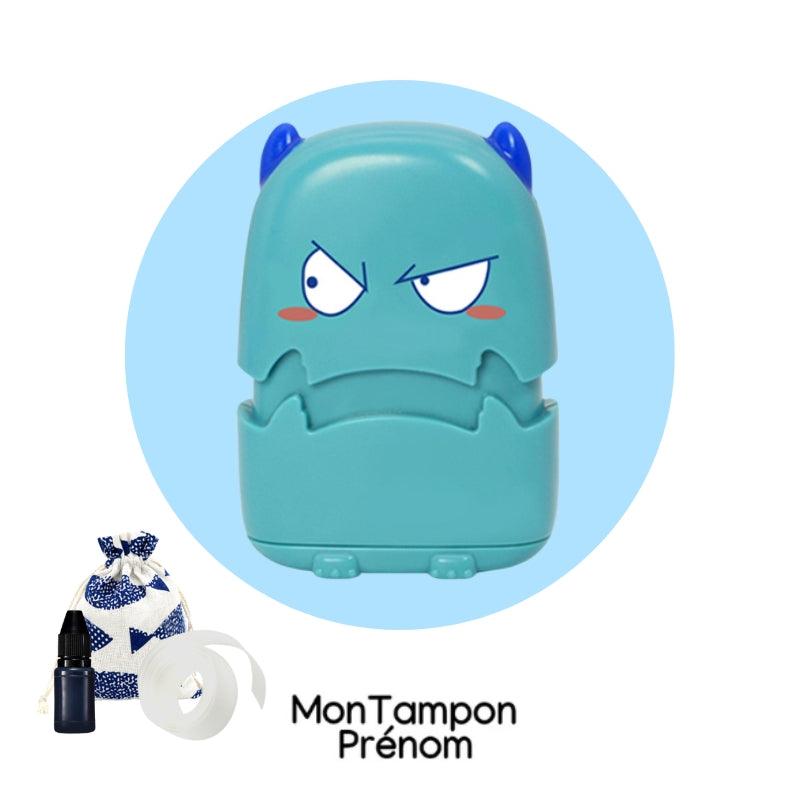 Le kit ultime pour marquer et organiser les affaires de votre enfant - Choisissez votre monstre préféré ! - Mon tampon prénom